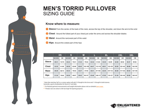 ENLIGHTENED EQUIPMENT Men's Torrid Pullover